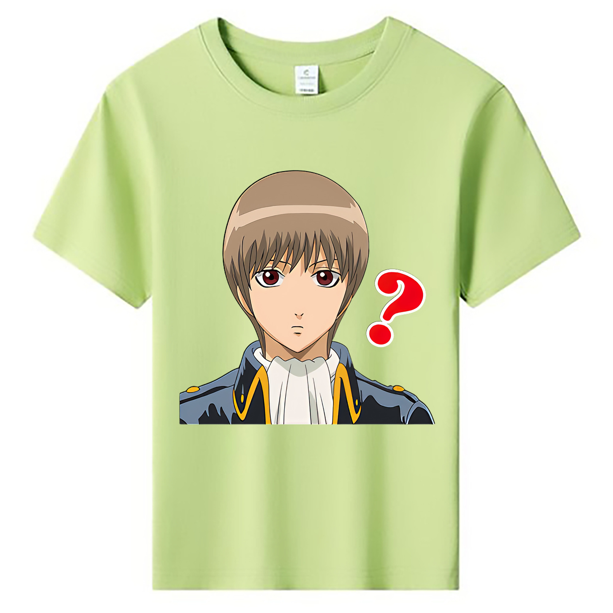 （画像用） ぎんたま 坂田銀時（さかたぎんとき） 神楽 志村新八（しむら しんぱち） GINTAMA Sakata Gintoki Kagura Shimura Shinpachi 綿100％キッズTシャツ（フロントプリント）